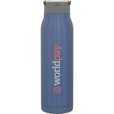32 oz h2go Flex Water Bottle (Navy)