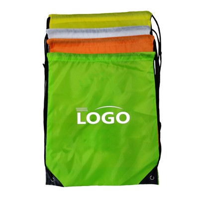 Polyester Drawstring Bag Backpack