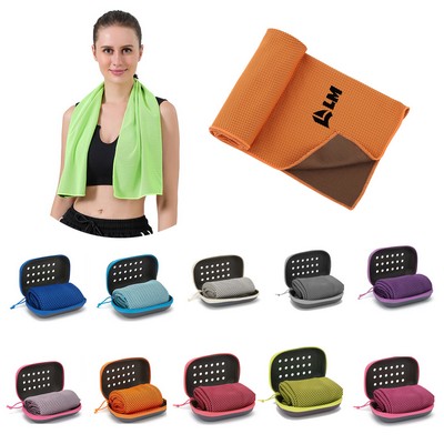 Cooling Towel With Eva Box