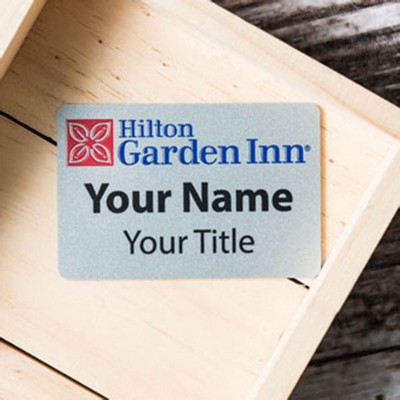 Custom Printed Rectangle Name Badges (2" X 3")