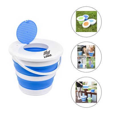 2.6 Gallon Multifunction Foldable Bucket
