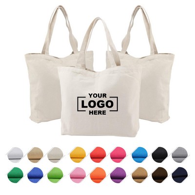 Full Color Canvas Reticule Tote