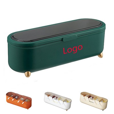 Kitchen Four Compartment Fresh Storage Spice Jar