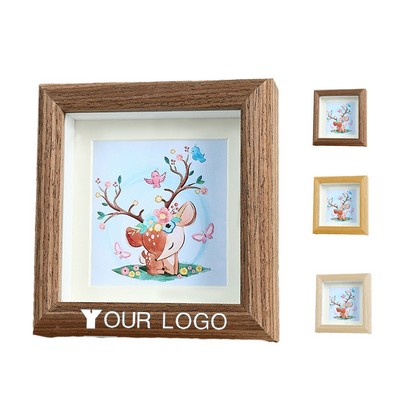 4" Mini Wooden Frame
