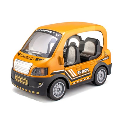 Pull Back Alloy Q Version Truck Car