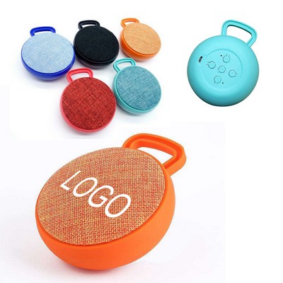 Round Fabric Bluetooth® Speaker