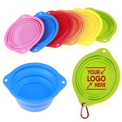 Collapsible Silicone Pet Bowl