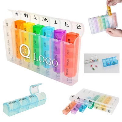Transparent Weekly Medicine Case