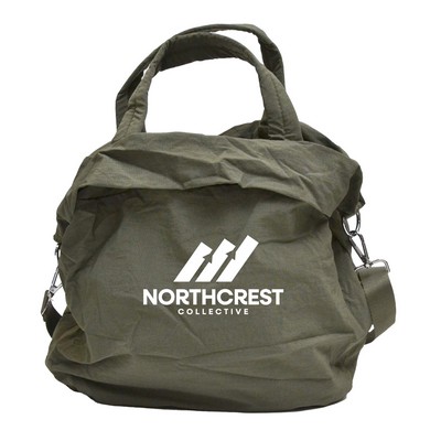 Athleisure Slouchy Tote for Yoga, Shopping, Work