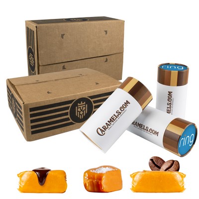 Caramels 3 Flavor Bundle in G.O.A.T. Foods Mailer Box - Option 3