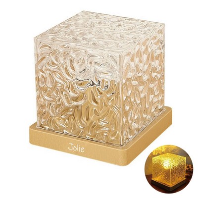 Light and shadow atmosphere crystal lamp