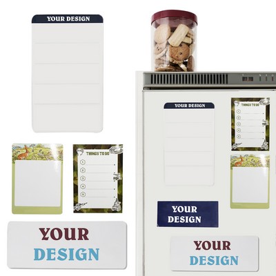 Magnetic Dry Erase Whiteboard Sheet for Fridge
