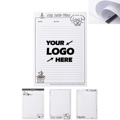 Notepad - 30 Sheets - 7.1" x 9.8"