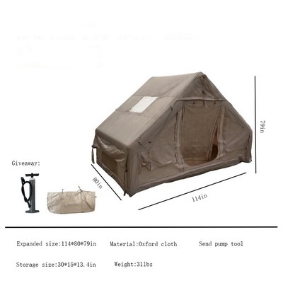 6.3 sq. ft Oxford Fabric Inflatable Tent