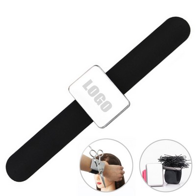 Rectangle Magnetic Wristwatch For Hair Salon With Accessory Holder