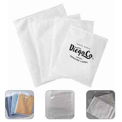 Frosted PE Zip Bag