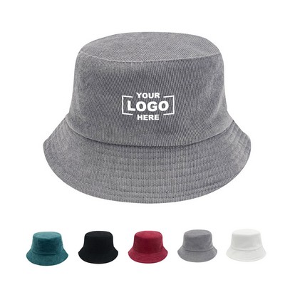 Corduroy Bucket Hat for Adults.