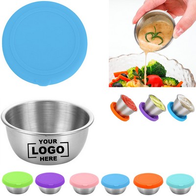 Dipping Sauce Cup with Lids.