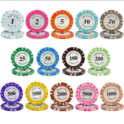 Custom Poker Chips for Casino Card Games & Personalized Gaming Sets.