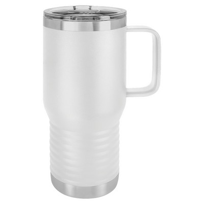 Polar Camel 20 oz. White Travel Mug