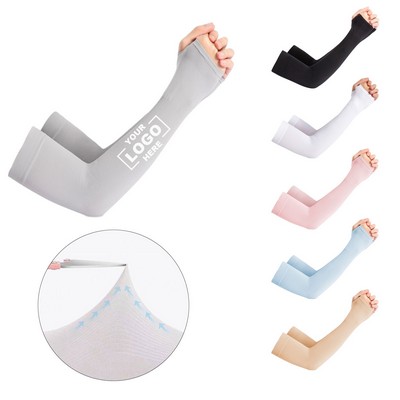 UV Protection Cooling Arm Sleeves for Outdoor Activities.