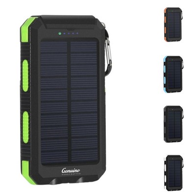 Solar Power 20,000mah Portable Power Bank