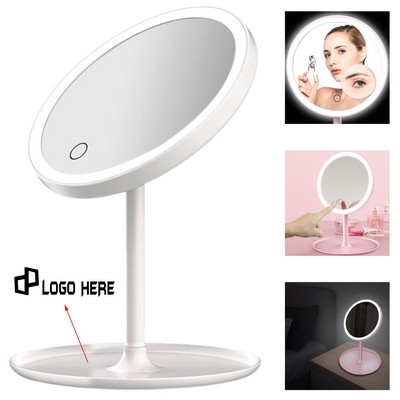 Touch Screen Make-Up Mirror W/ Led Lights
