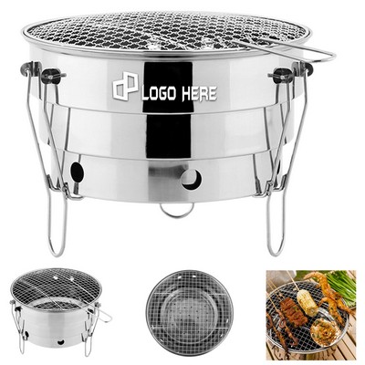 Outdoor Bbq Round Grill