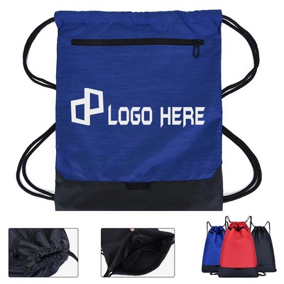 13.39X18.11 Inch Oxford Fabric Drawstring Backpack