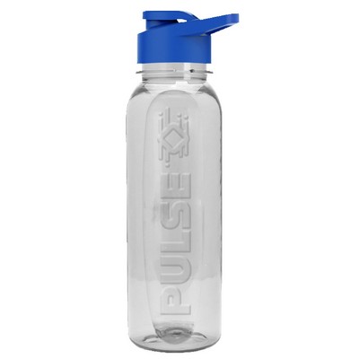 The Boss - 24 oz. Embossed Tritan™ Bottle with Drink-Thru Lid