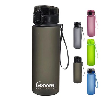 32oz Time-Stamped Portable Fitness Bottle with Straw