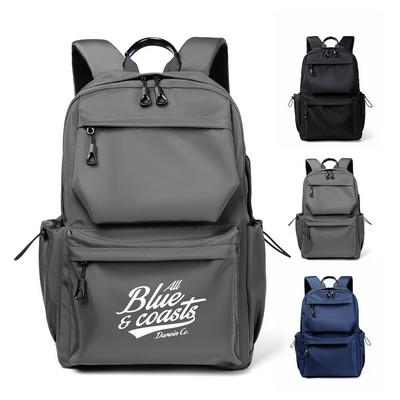 14" Laptop Backpack with USB Charging Port & Earbud Hole