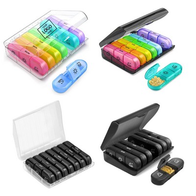 Portable Organizer For 3 Daily Doses Per Week
