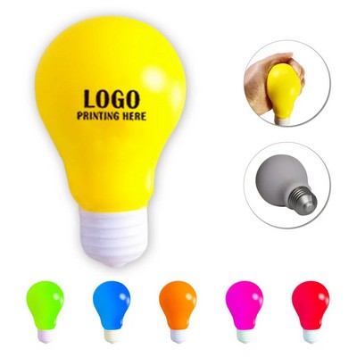 Lightbulb Shaped Stress Reliever