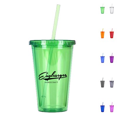 15oz Reusable Plastic Stadium Cup