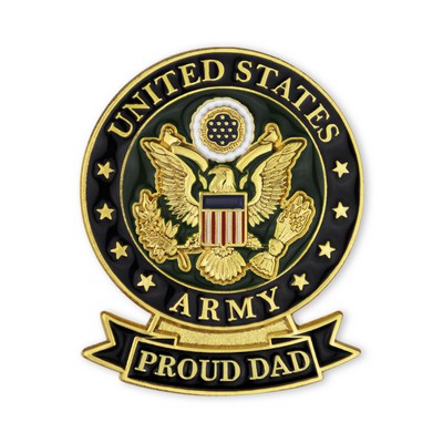 U.S. Army "Proud Dad" Lapel Pin
