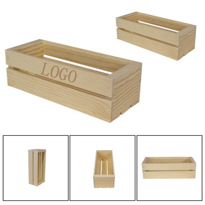 Classic Wooden Display Crates
