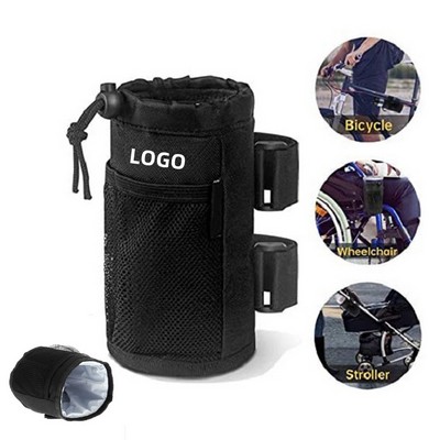 Adjustable Water Bottle Holder - Hands-Free Carrying