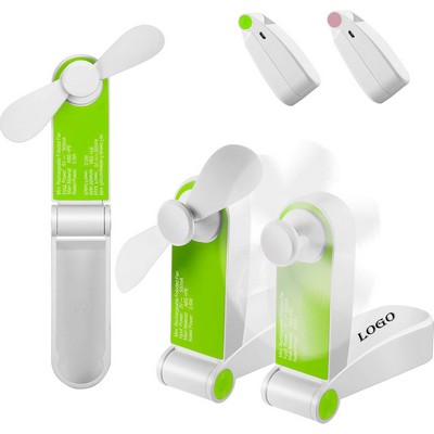 Portable Rechargeable Folding Handheld Fan