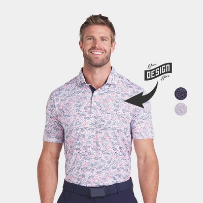 PUMA® Volition Jet Lines UPF 40+ Men's Game Golf Polo Shirt