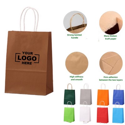 Eco-Friendly Brown Paper Carry Bag