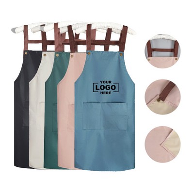 Kitchen Apron - Waterproof, Greaseproof for Home & Food Service