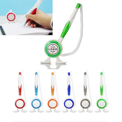 Desk Counter Ballpoint Pen With Stand