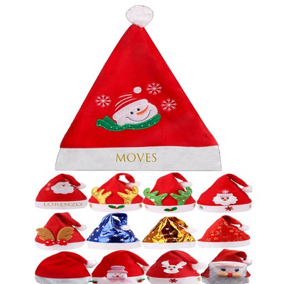 Adults/children Non-woven Santa Hats