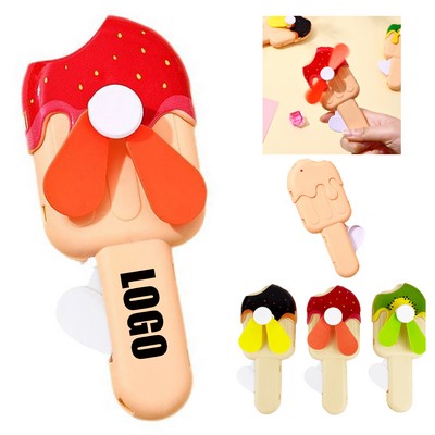 Popsicle - shaped Manual Mini Fans