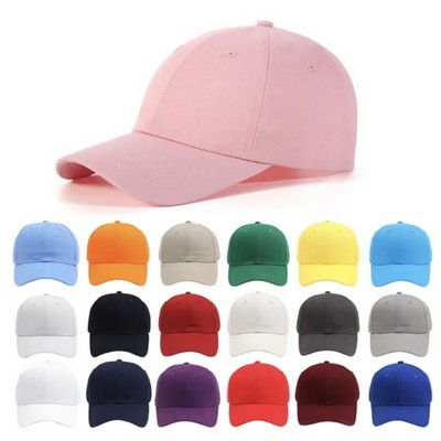 Comfortable Cotton Baseball Cap For Shade