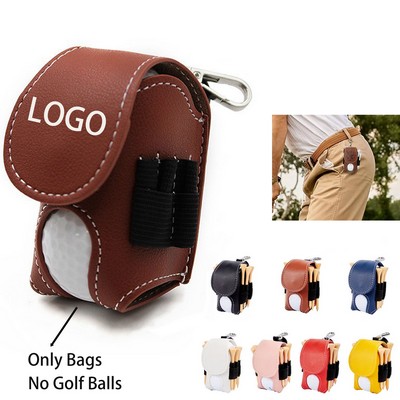 Pu Golf Ball Bag