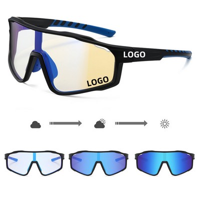 Outdoor Photochromic Sports Sunglasses