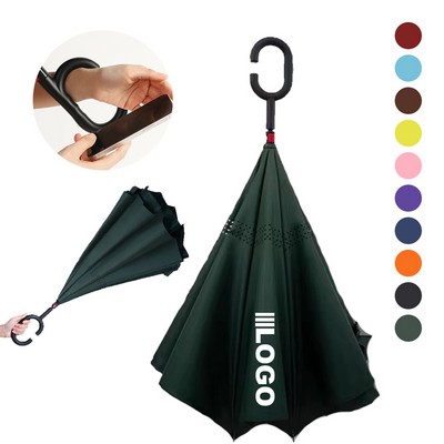 41" C-Handle Reverse Straight Umbrella