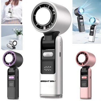 Foldable High-Speed Handheld Cooling Fan